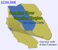 Russian River Map