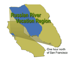 Russian River Map