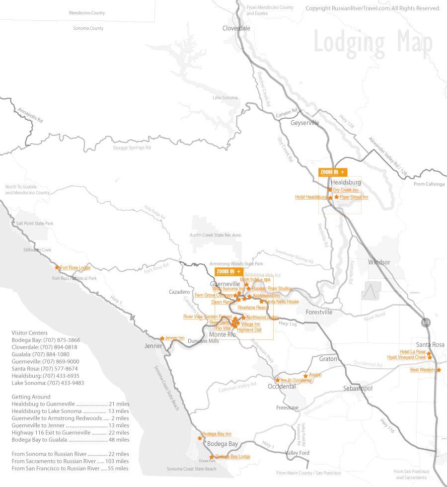 Lodging Map