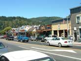 Downtown Guerneville Main Street