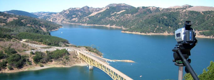 Lake Sonoma viewed from the overlook